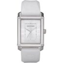 Emporio Armani Ladies' White Rectangular Dial Watch with Silicone Strap - AR0498